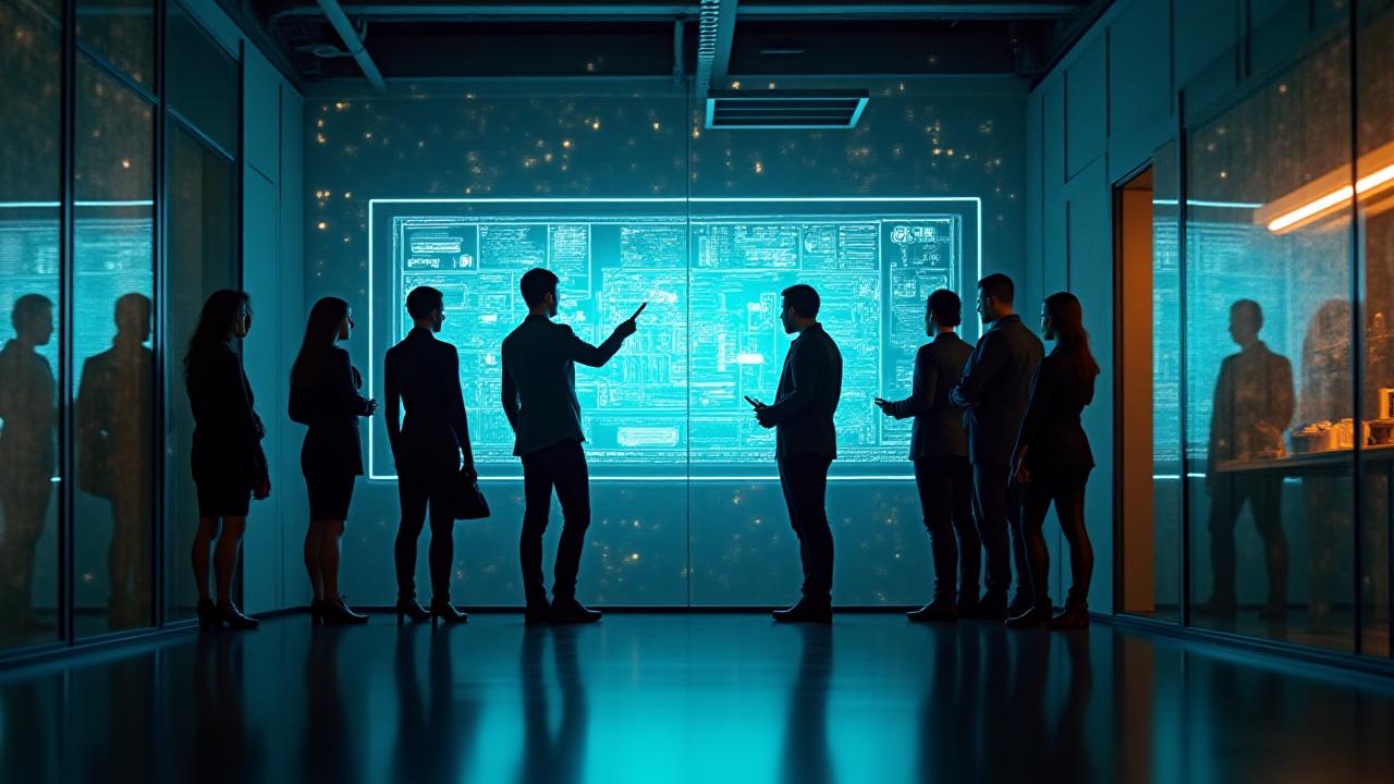 Noema Nexus consultants collaborating on a digital workflow strategy